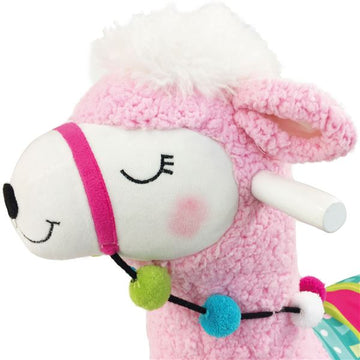 LABEBE かわいい動物たちのゆらゆらロッキング アルパカさん 木馬 BabyGo!【送料無料 沖縄・一部地域を除く】【ラッピング不可商品】